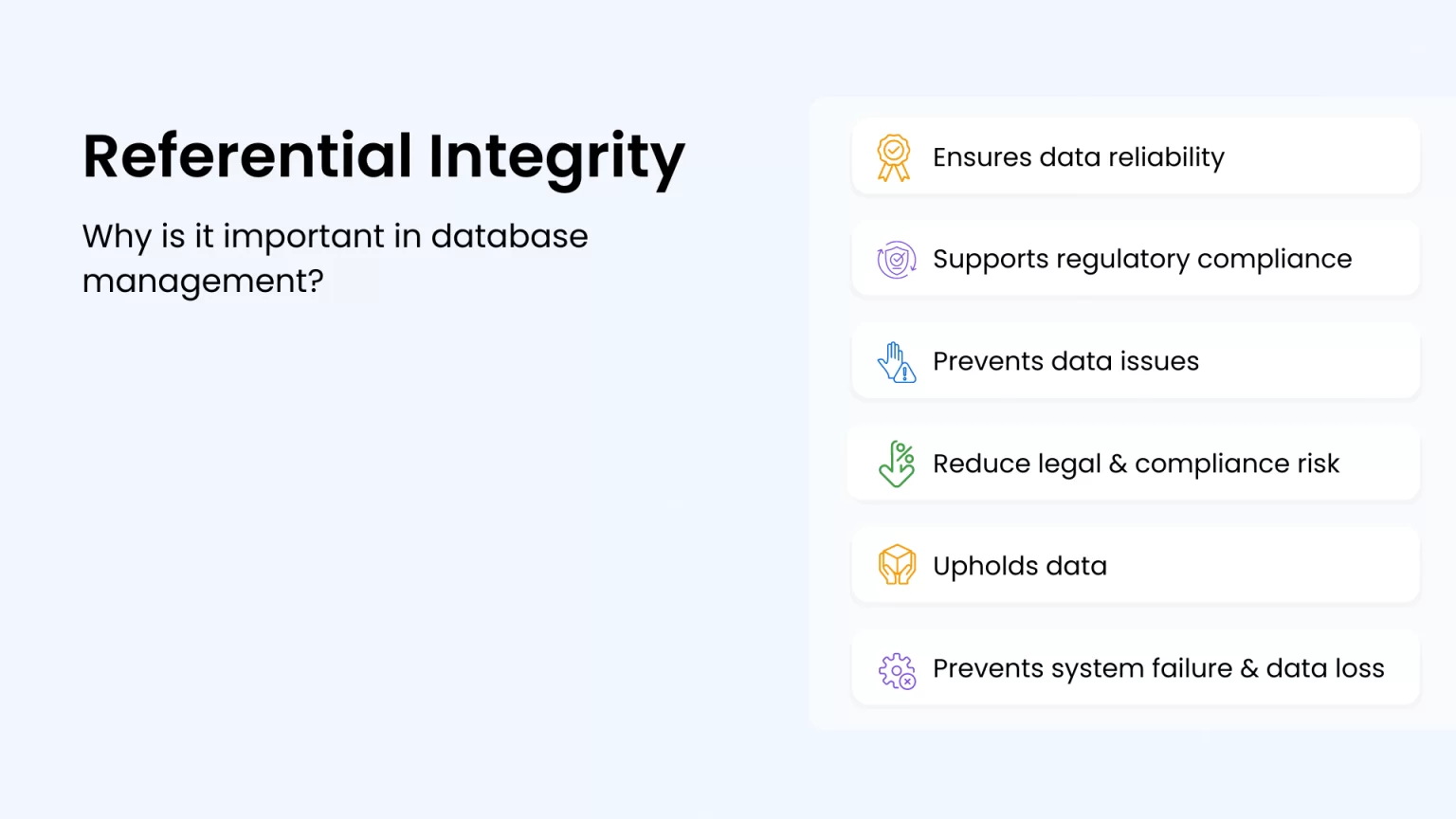 visualization of why referential integrity is important