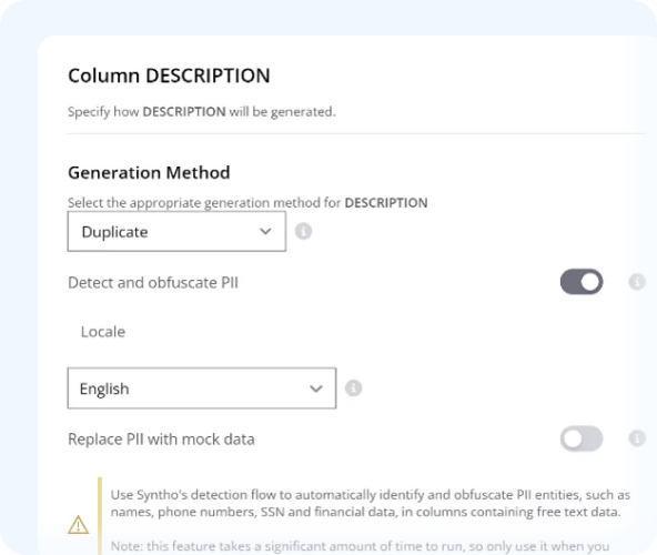 Run the PII text scanner